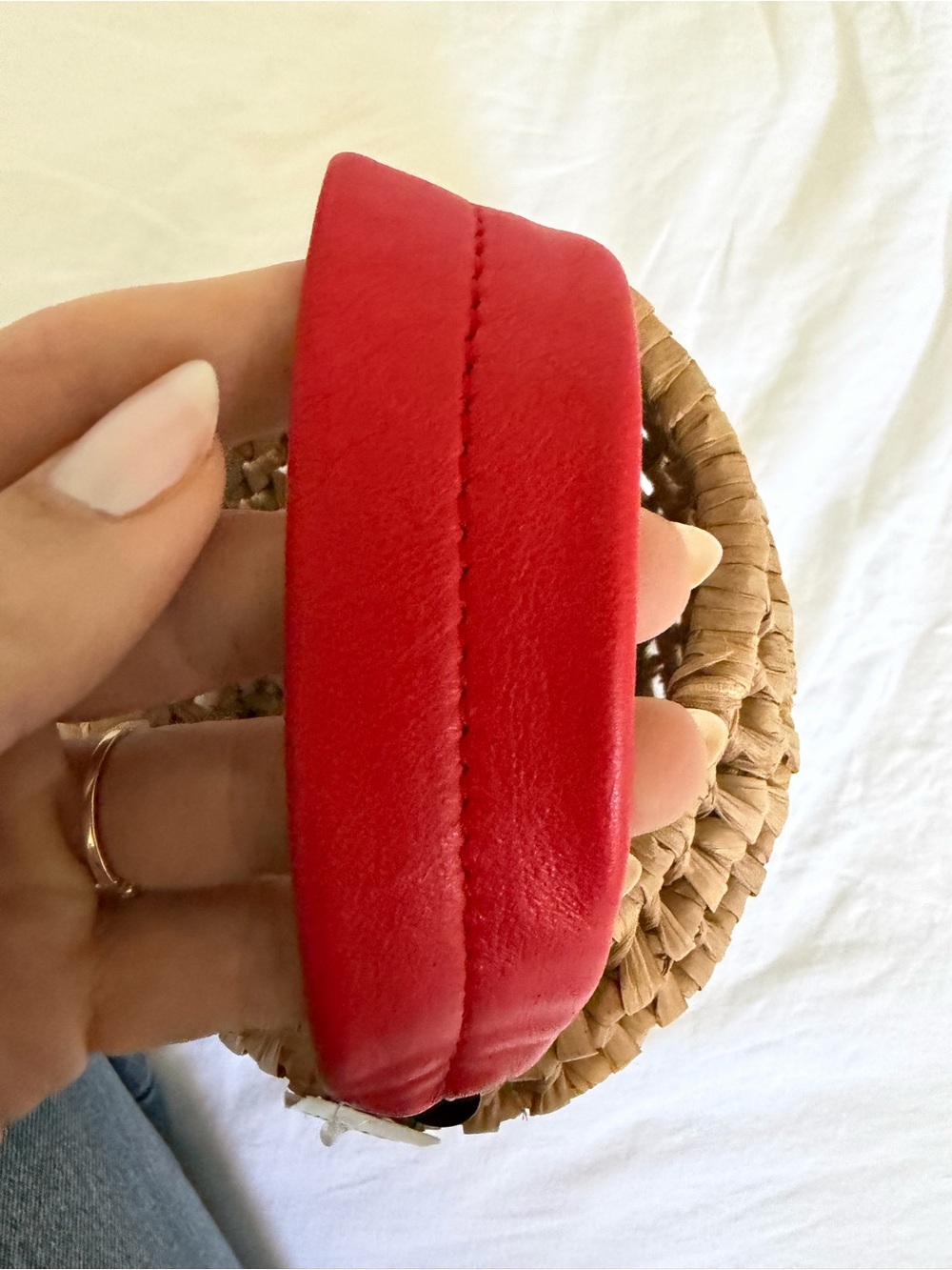 Clare V Pot de Miel Basket Bag - Picture 7 of 7